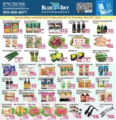 Blue Sky Supermarket Circulaire hebdomadaire
