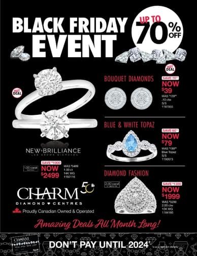 Charm Diamond Centres Black Friday Event