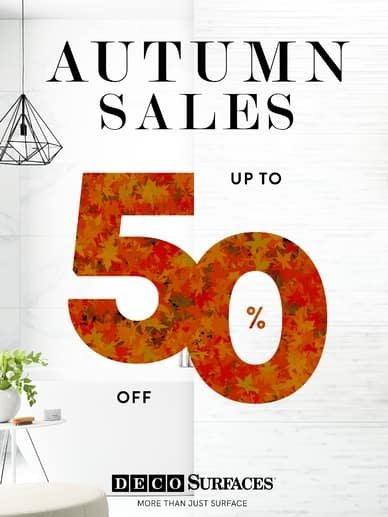 Deco Surfaces Autumn Sales