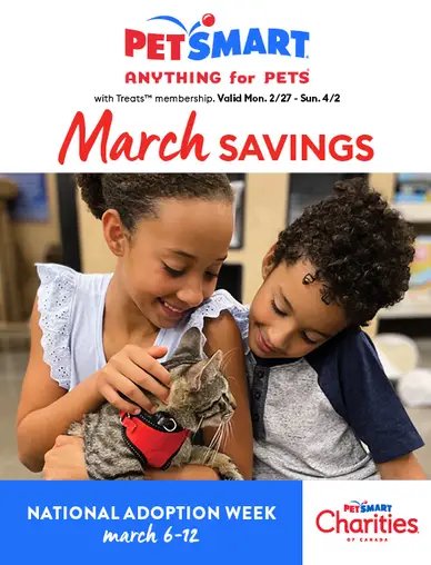 PetSmart Économies de mars