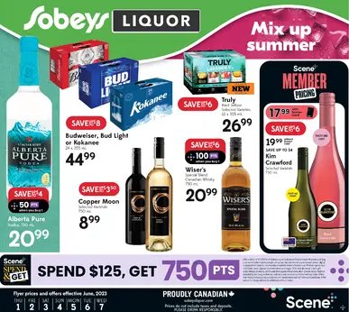 Sobeys Liquor Weekly Flyer