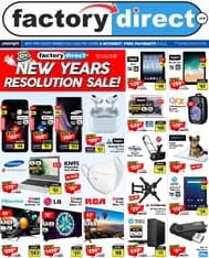 Factory Direct New Years Resolution Sale