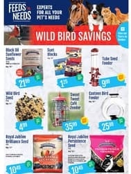 Feeds 'n Needs Wild Bird Savings