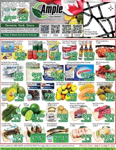 Ample Food Market Weekly Flyer