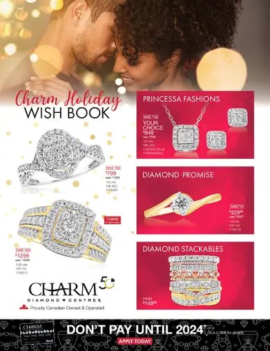 Charm Diamond Centres Holiday Wish Book
