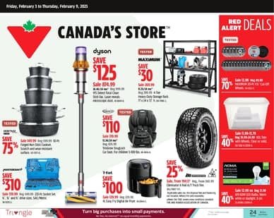 Canadian Tire Circulaire hebdomadaire