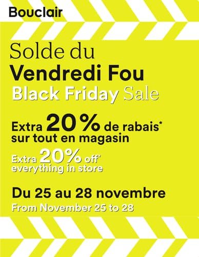 Bouclair Black Friday Sale