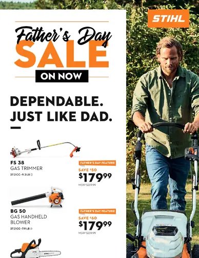 STIHL Father's Day Sale