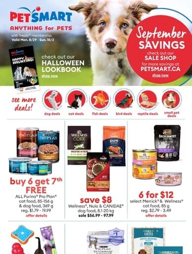 PetSmart September Savings