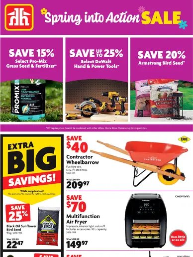 Home Hardware Spring Into Action Sale