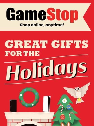 GameStop Great Gifts for the Holidays