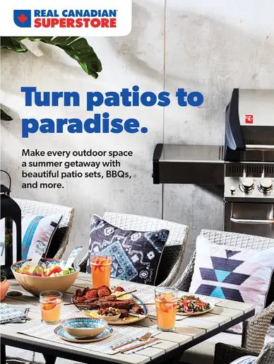 Real Canadian Superstore Turn Patios to Paradise