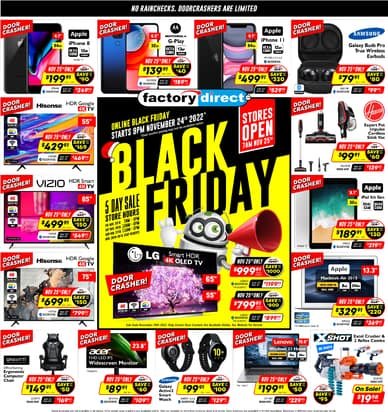 Factory Direct Black Friday