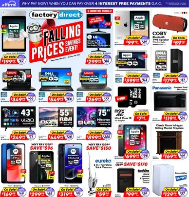 Factory Direct Weekly Flyer