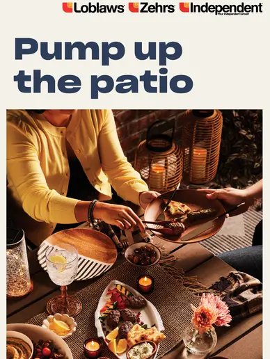 Your Independent Grocer Pump Up The Patio