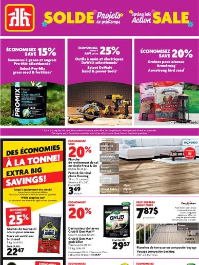 Home Hardware Building Centre Spring Into Action Sale