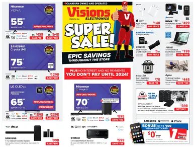 Visions Electronics Weekly Flyer