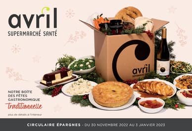 Avril Supermarché Santé Monthly Flyer