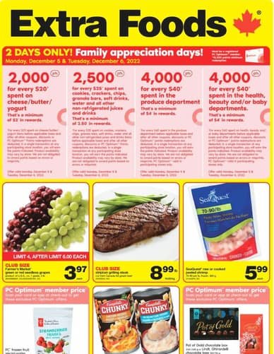 Extra Foods Weekly Flyer