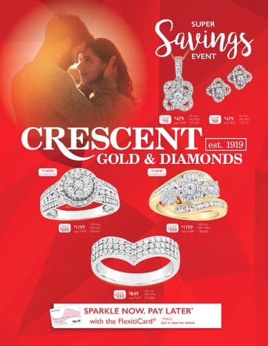 Crescent Gold & Diamonds Super Savings Event