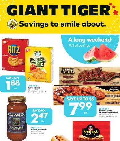 Giant Tiger Weekly Flyer