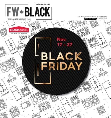 F.W. Black Ltd. Black Friday