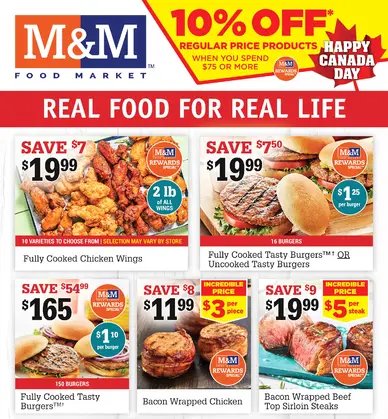 M&M Food Market Circulaire hebdomadaire