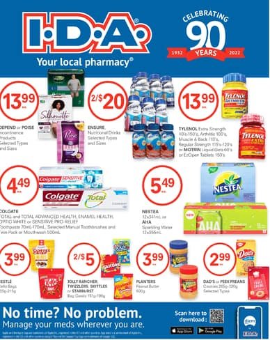 I.D.A. Weekly Flyer