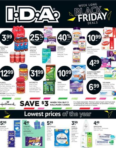 I.D.A. Weekly Flyer