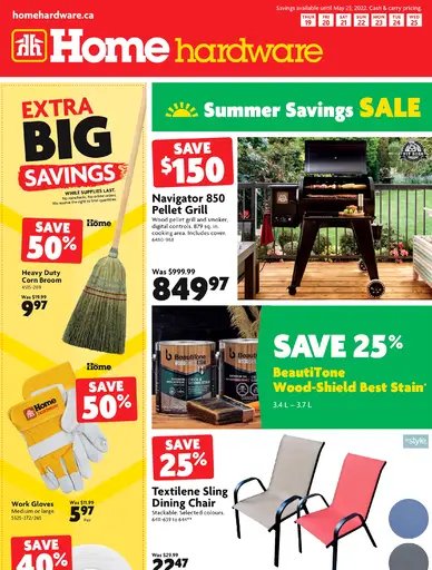 Home Hardware Summer Savings Sale